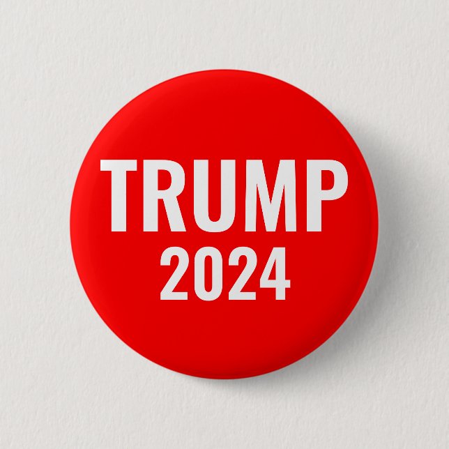 Badge Rond 5 Cm Trump 2024 (Devant)