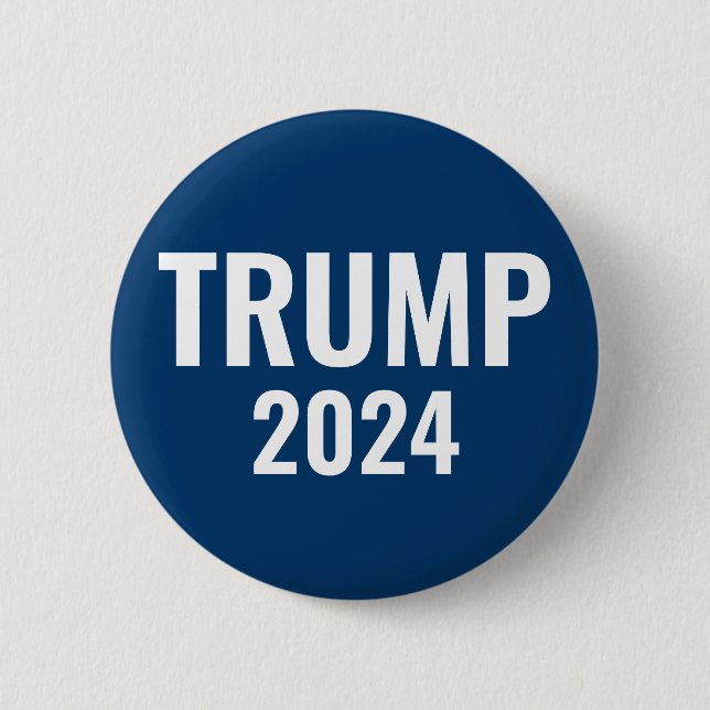 Badge Rond 5 Cm Trump 2024 (Devant)
