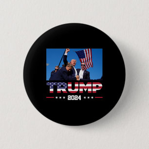 Badge Rond 5 Cm Trump 2024 A Survécu À Une Balade Électorale