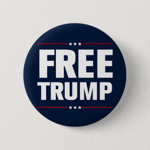 Badge Rond 5 Cm Trump 2024 Libérez Trump
