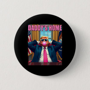Badge Rond 5 Cm Trump 2024 Reprendre l'Amérique à la maison de pap