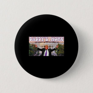 Badge Rond 5 Cm Trump 2024 : Trump 2024 à la maison de papa