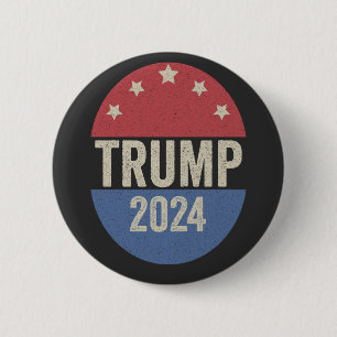 Badge Rond 5 Cm Trump 2024 Voter à nouveau drôle d'élection Trump
