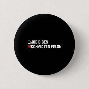 Badge Rond 5 Cm Trump 2024 Vs Joe Biden Bulletin De Vote Drôle 202