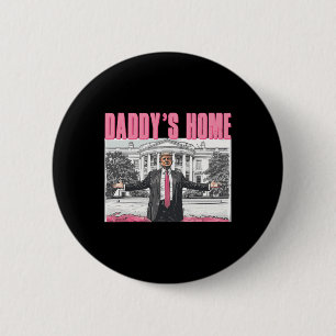 Badge Rond 5 Cm Trump 2025 Prendre l'Amérique Parck La Maison de P