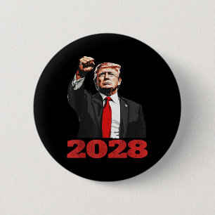 Badge Rond 5 Cm Trump 2028 Shirt Vote Donald Trump 28