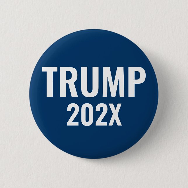 Badge Rond 5 Cm Trump 202X (Devant)