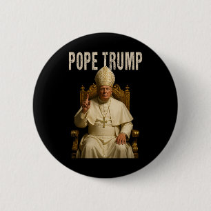 Badge Rond 5 Cm Trump 2 Trump Pape Donald Trump Siège politique