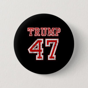 Badge Rond 5 Cm Trump 47 Élections Républicaines Conservatrices 20