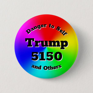 Badge Rond 5 Cm Trump 5150