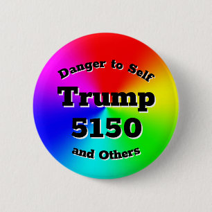 Badge Rond 5 Cm Trump 5150