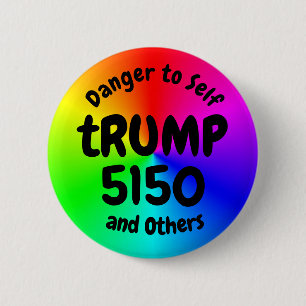 Badge Rond 5 Cm tRUMP 5150 (modifier le texte)