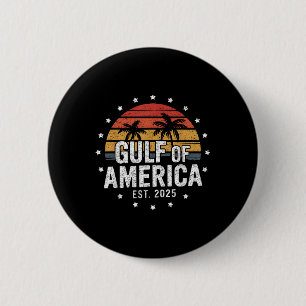 Badge Rond 5 Cm Trump Amérique Golfe Mexique Président Trump _2