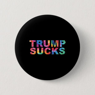 Badge Rond 5 Cm Trump Arrêtez de défendre votre racisme est patrio