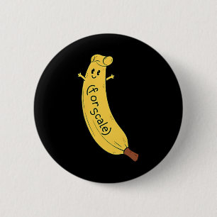 Badge Rond 5 Cm Trump C'est la banane (pour l'échelle) drôle 1