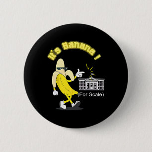 Badge Rond 5 Cm Trump, c'est la banane (pour l'échelle) Starship F