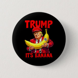 Badge Rond 5 Cm Trump C'est Nana (pour l'échelle) Mème drôle