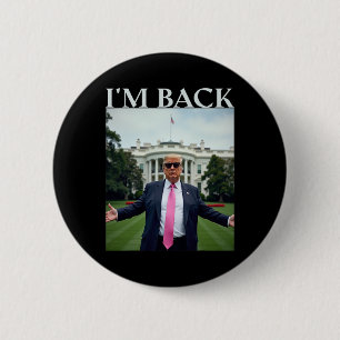 Badge Rond 5 Cm Trump Chirts Pour Hommes 2025 Trump A Remporté Le