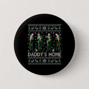 Badge Rond 5 Cm Trump Daddy Accueil Maison Blanche Danse Faire Noë