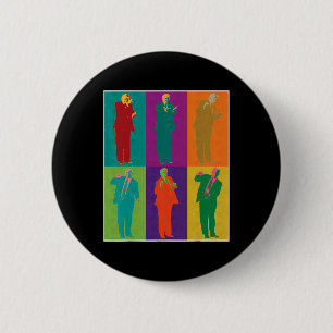 Badge Rond 5 Cm Trump Danse Trump Elaine Danse Gif Trump Danser
