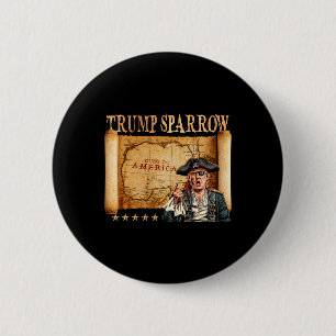 Badge Rond 5 Cm Trump Drôle Renomme L'Humo Politique Du Golfe Du M