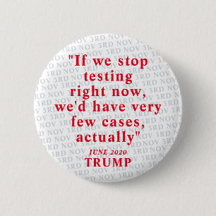 Badge Rond 5 Cm Trump et la lutte contre Trump