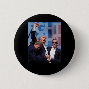 Badge Rond 5 Cm Trump et l'Amérique dans la lutte contre Trump 4