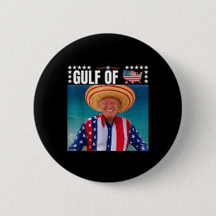 Badge Rond 5 Cm Trump Golfe Des États-Unis D'Amérique