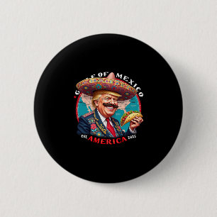 Badge Rond 5 Cm Trump golfe du Mexique Est Amérique 2025 