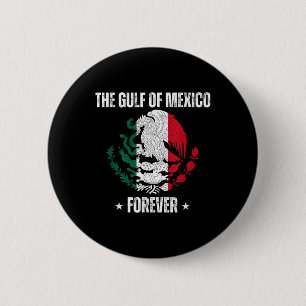Badge Rond 5 Cm Trump Golfe Du Mexique, Un Parti Libéral Anti-Trum