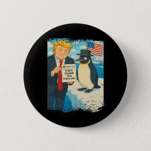 Badge Rond 5 Cm Trump impose le mème D de l'Anime de la politique