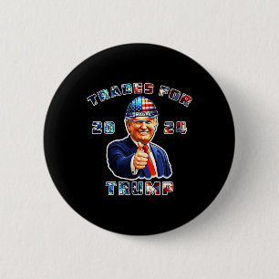 Badge Rond 5 Cm Trump Maga Je vote les métiers pour Trump 2024
