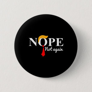 Badge Rond 5 Cm Trump n'est plus drôle