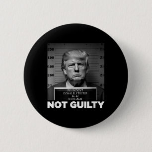 Badge Rond 5 Cm Trump Pas Coupable Trump Pas Libre Trump Je Suis A