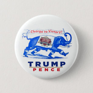 Badge Rond 5 Cm Trump Pence 2020