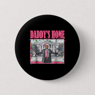 Badge Rond 5 Cm Trump Pink 2024 Take America Ck Daddy's Home Chris
