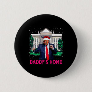 Badge Rond 5 Cm Trump Pink 2024 Take America Ck Daddy's Home Chris