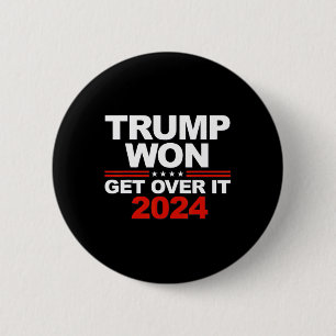 Badge Rond 5 Cm Trump remportera le deuxième mandat Trump 2024