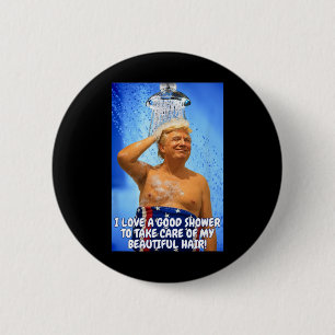 Badge Rond 5 Cm Trump Rendre les douches superbes à nouveau Citati
