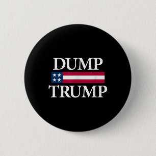 Badge Rond 5 Cm Trump Shirts Black Uni Adulte Politique moderne
