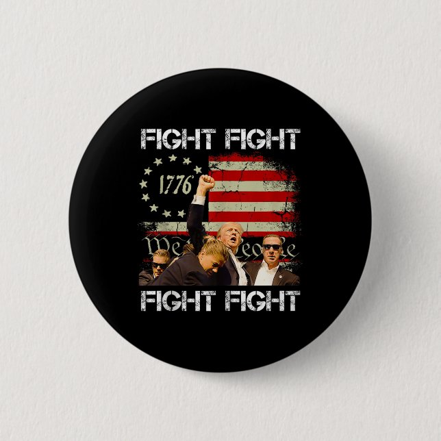 Badge Rond 5 Cm Trump Vance 2024 (Devant)