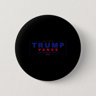 Badge Rond 5 Cm Trump Vance 2024 Donald Trump J.d. Vance Take Amer