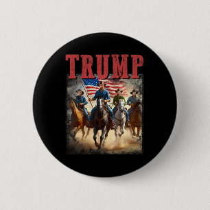 Badge Rond 5 Cm Trump Vance Kennedy Election présidentielle 2024