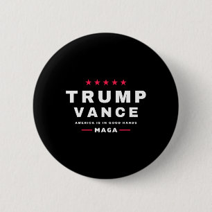 Badge Rond 5 Cm Trump Vance Nous Avons Gagné Jour d'inauguration 4