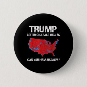 Badge Rond 5 Cm Trump vaut une meilleure couverture que la carte é