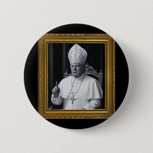 Badge Rond 5 Cm Trump Veut Être Le Prochain Pape Ch