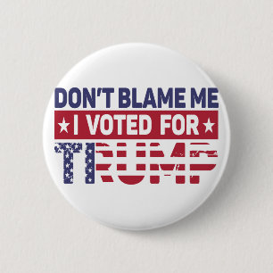 Badge Rond 5 Cm Trump Vote Trump 2024