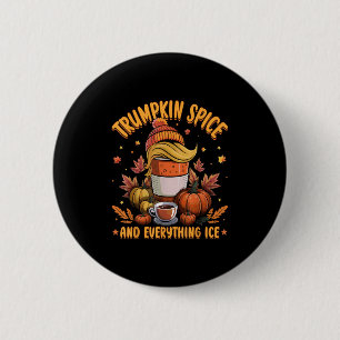 Badge Rond 5 Cm Trumpkin Sce Et Tout Ice Libéral Automne Hallo