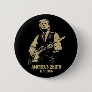Badge Rond 5 Cm Trymp 4 juillet
