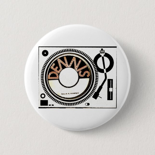 BADGE ROND 5 CM TST / DENNIS BRAND (Devant)